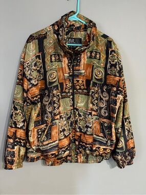 Women’s XL Vintage 1980s or 1990s EVR Bomber Jacket